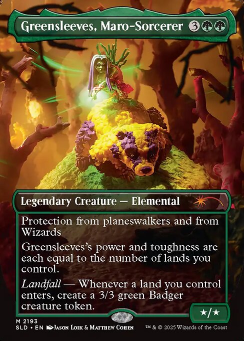 Greensleeves, Maro-Sorcerer (2193) - Foil