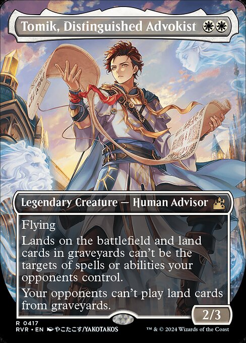 Tomik, Distinguished Advokist - Foil