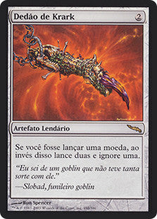 Krark's Thumb (Portuguese)