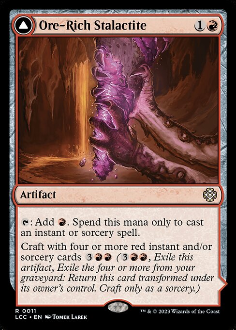 Ore-Rich Stalactite - Foil
