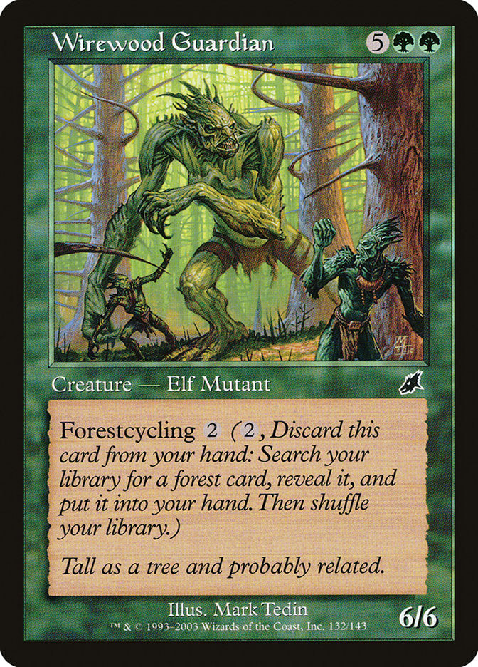 Wirewood Guardian - Foil