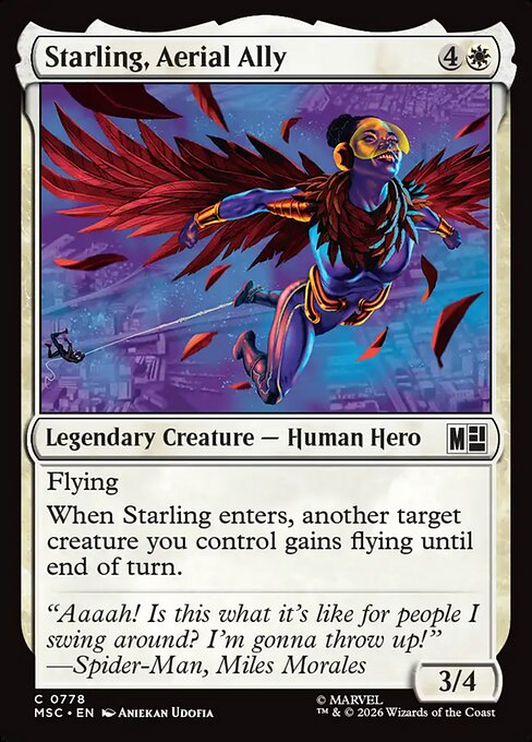 Starling, Aerial Ally - Foil