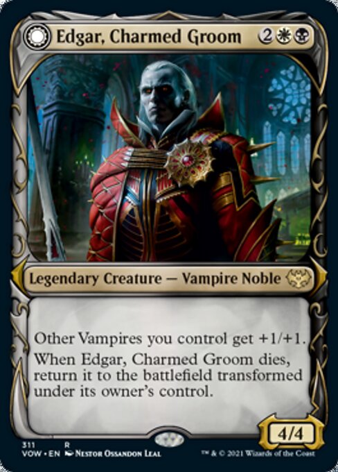 Edgar, Charmed Groom - Foil