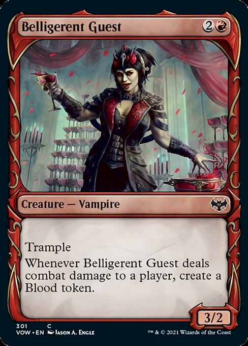 Belligerent Guest - Foil