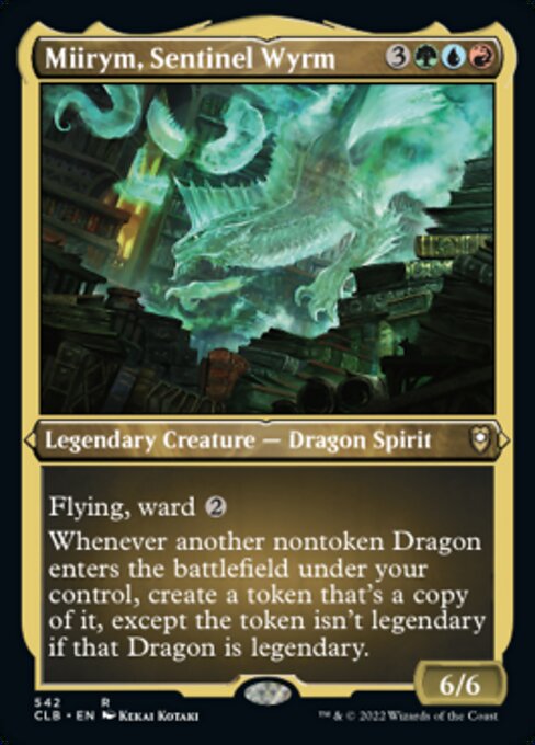 Miirym, Sentinel Wyrm - Foil-Etched