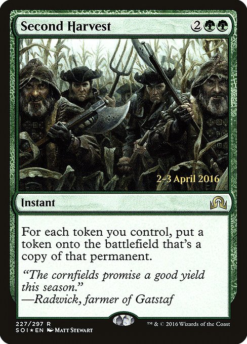 Second Harvest - Foil - Prerelease Promo
