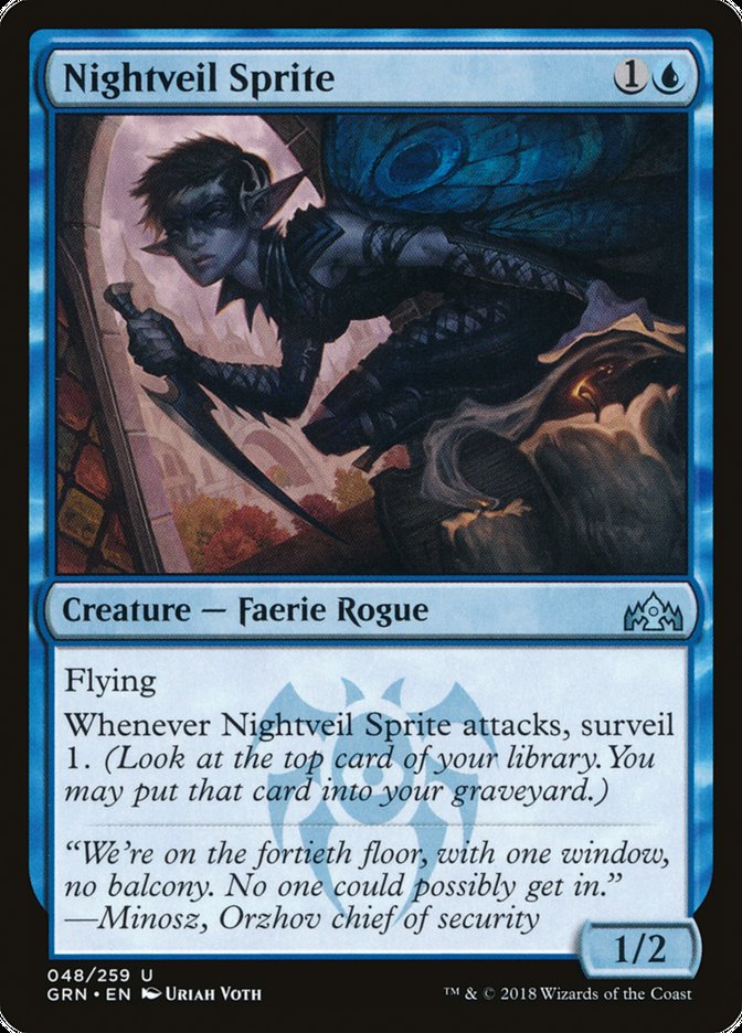 Nightveil Sprite - Foil