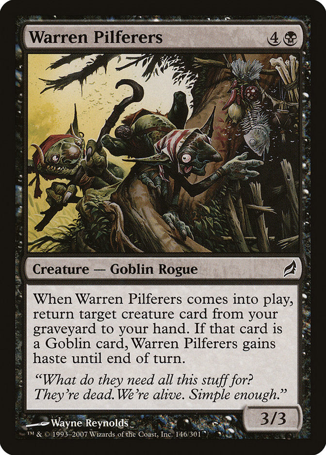 Warren Pilferers - Foil