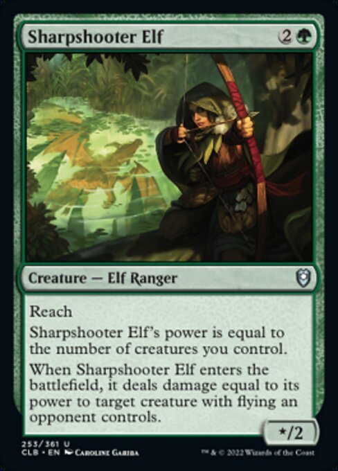 Sharpshooter Elf - Foil