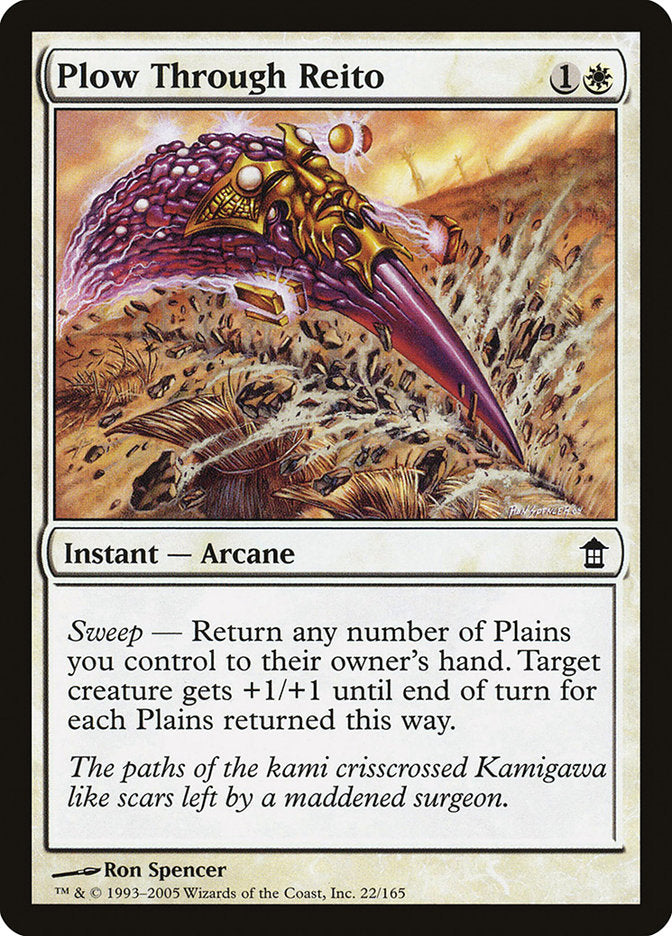 Plow Through Reito - Foil