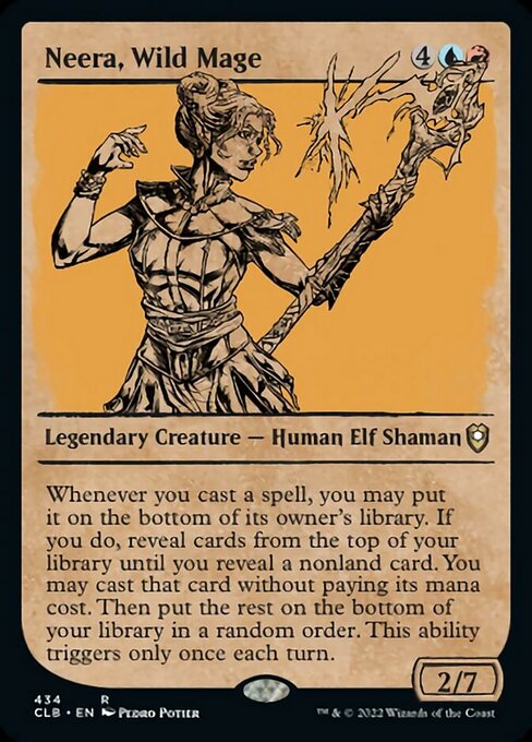 Neera, Wild Mage - Foil