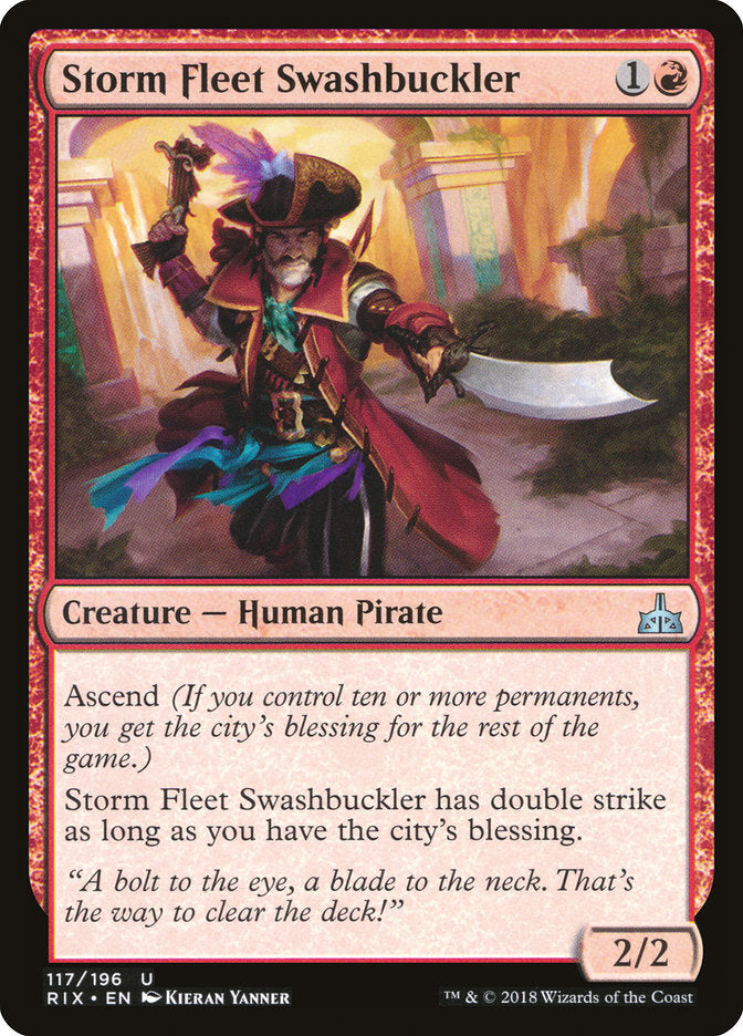 Storm Fleet Swashbuckler - Foil