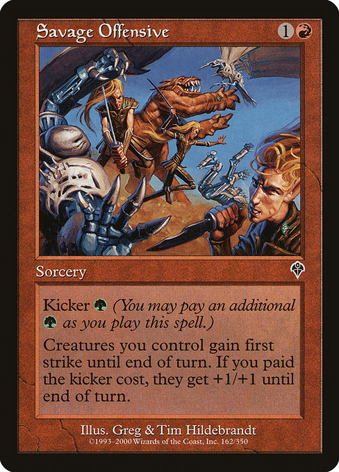 Savage Offensive - Foil