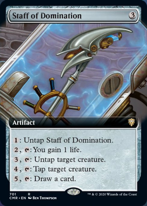 Staff of Domination - Foil
