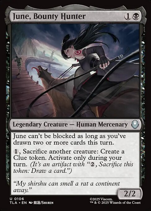 June, Bounty Hunter - Foil