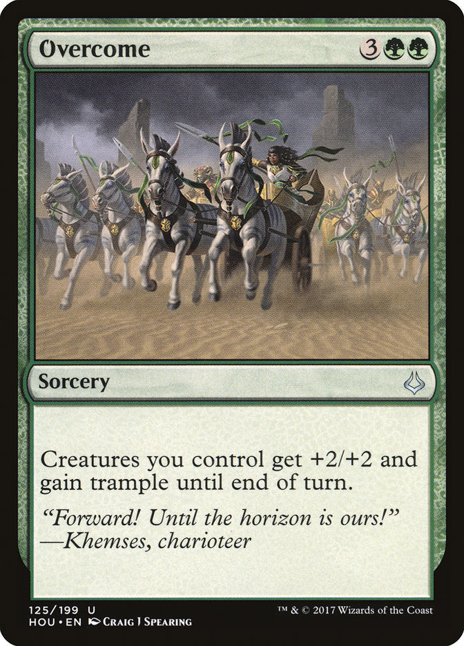 Overcome - Foil