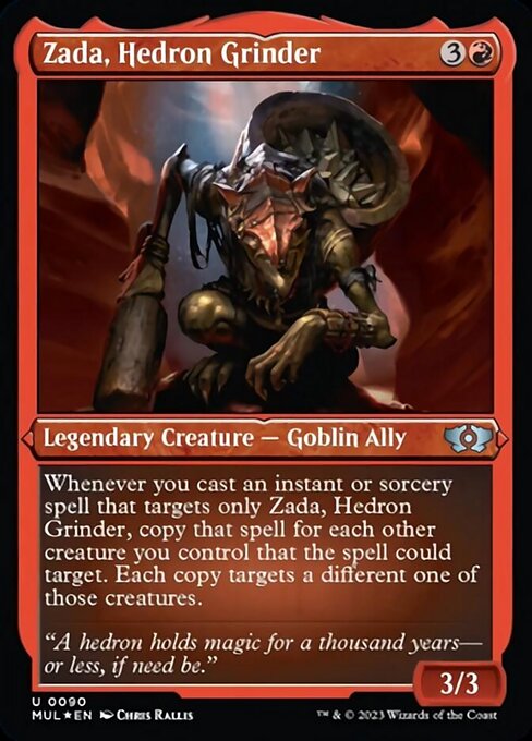 Zada, Hedron Grinder - Foil-Etched