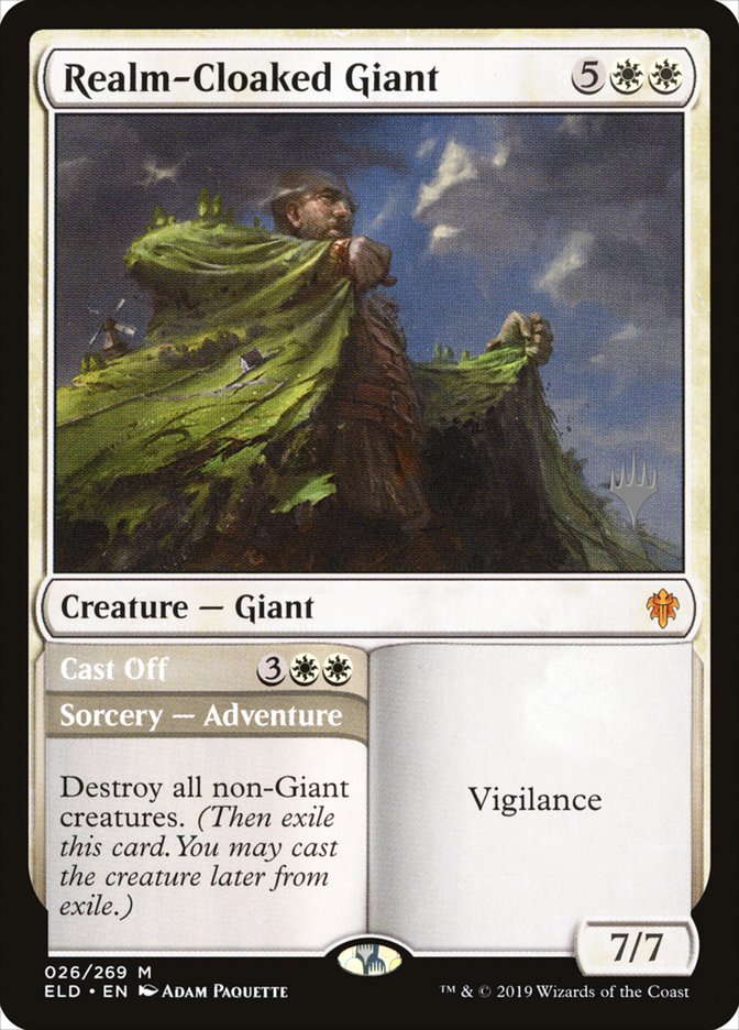 Realm-Cloaked Giant // Cast Off - Promo Pack