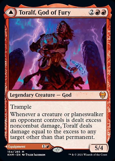 Toralf, God of Fury - Foil