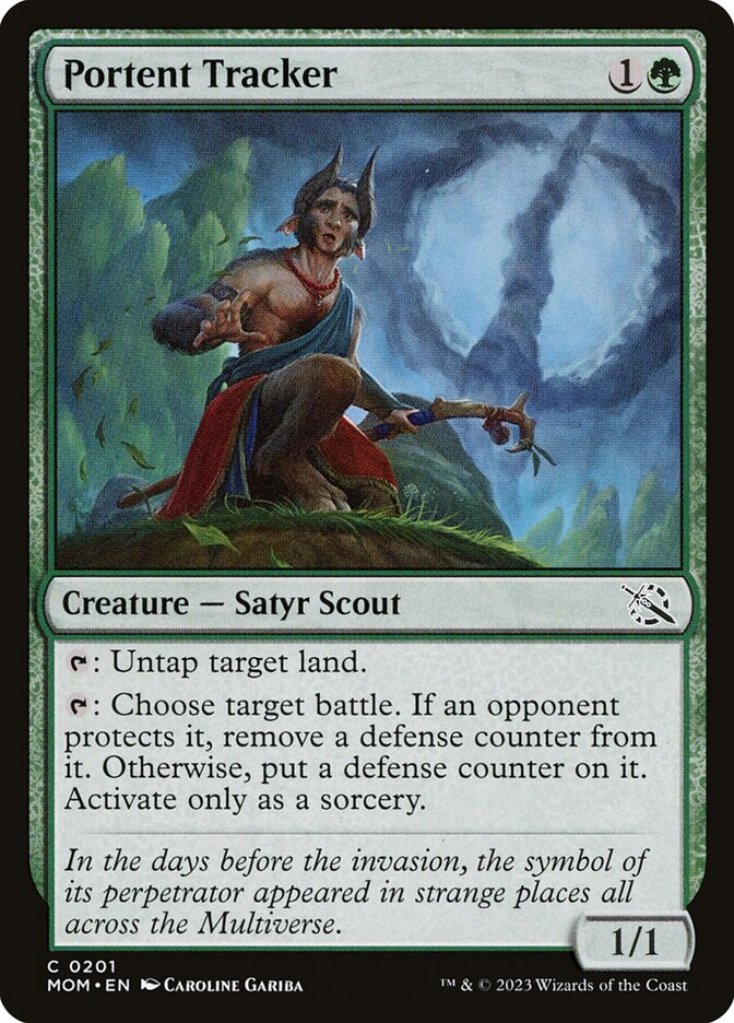 Portent Tracker - Foil