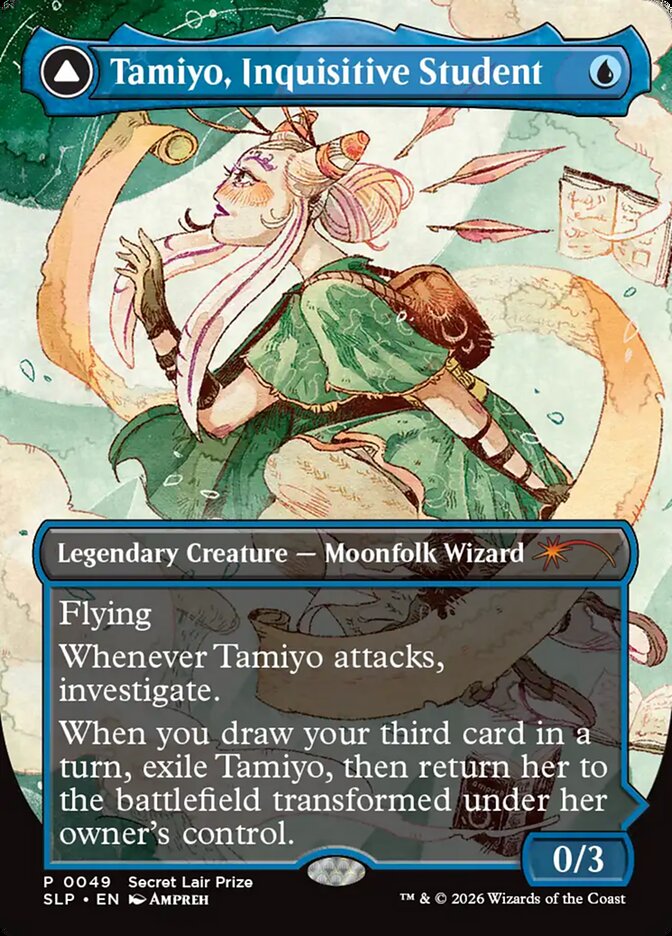 Tamiyo, Inquisitive Student - Secret Lair Prize