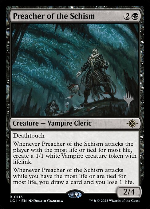 Preacher of the Schism - Foil - Promo Pack