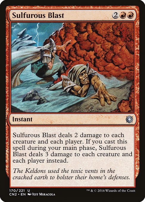 Sulfurous Blast - Foil