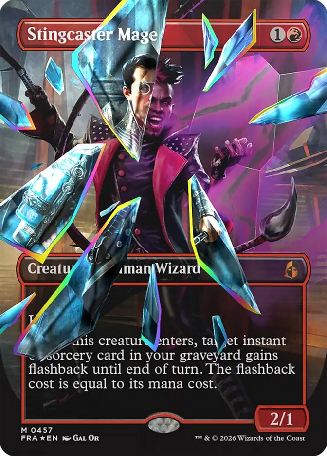 Stingcaster Mage - Facet Foil