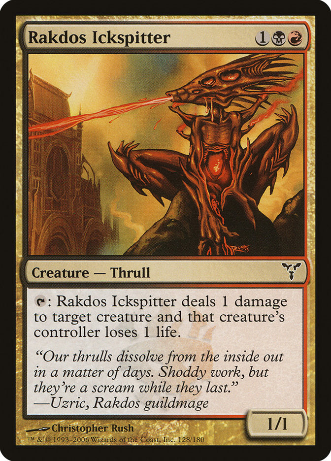 Rakdos Ickspitter - Foil