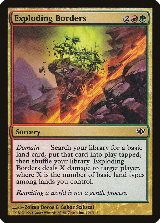 Exploding Borders - Foil