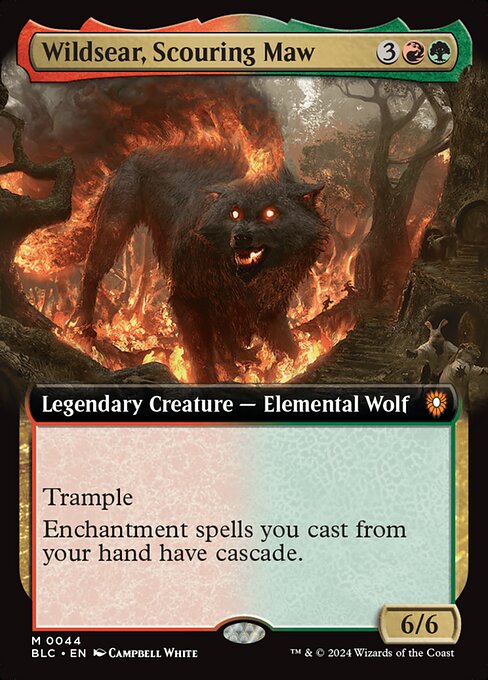 Wildsear, Scouring Maw - Foil