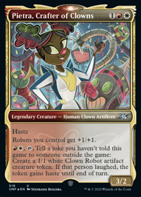 Pietra, Crafter of Clowns - Galaxy Foil