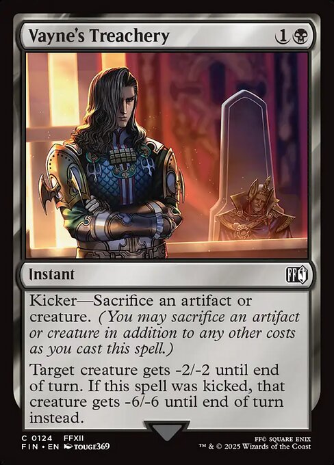 Vayne's Treachery - Foil