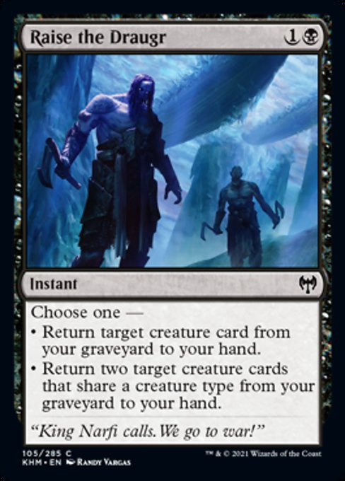 Raise the Draugr - Foil