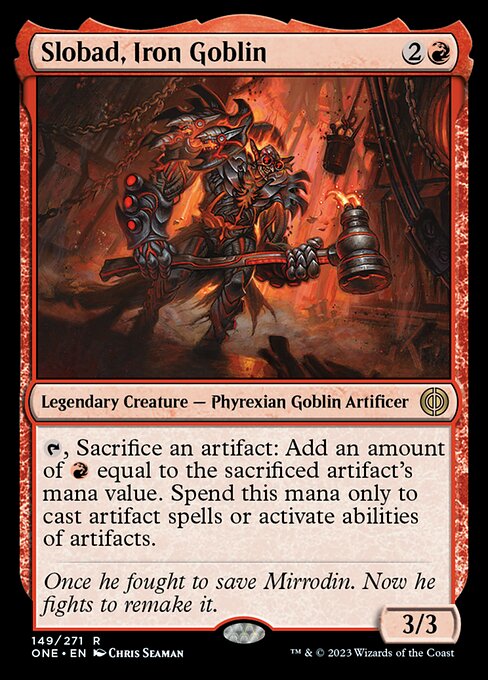 Slobad, Iron Goblin - Foil