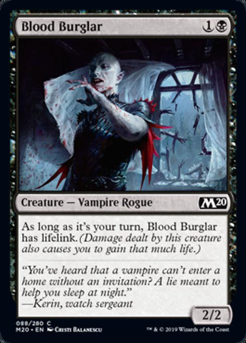 Blood Burglar - Foil