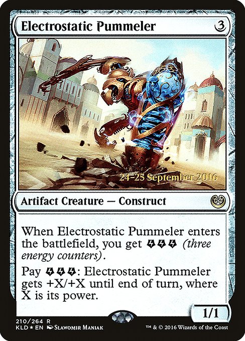 Electrostatic Pummeler - Foil - Prerelease Promo
