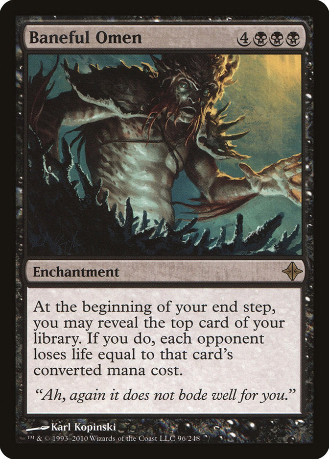 Baneful Omen - Foil