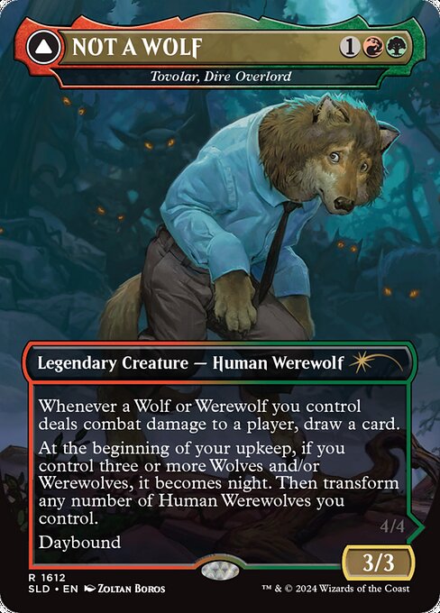 Tovolar, Dire Overlord (NOT A WOLF)