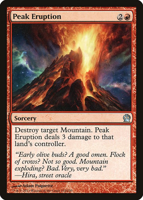 Peak Eruption - Foil