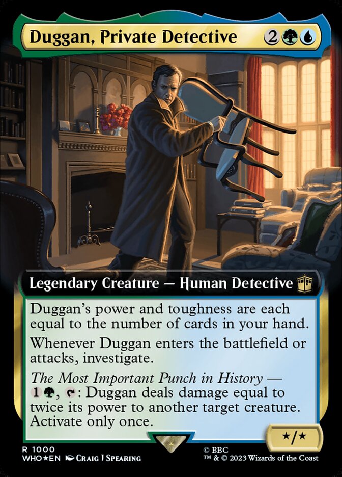 Duggan, Private Detective - Surge Foil