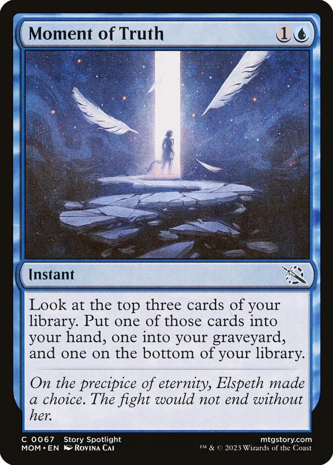Moment of Truth - Foil