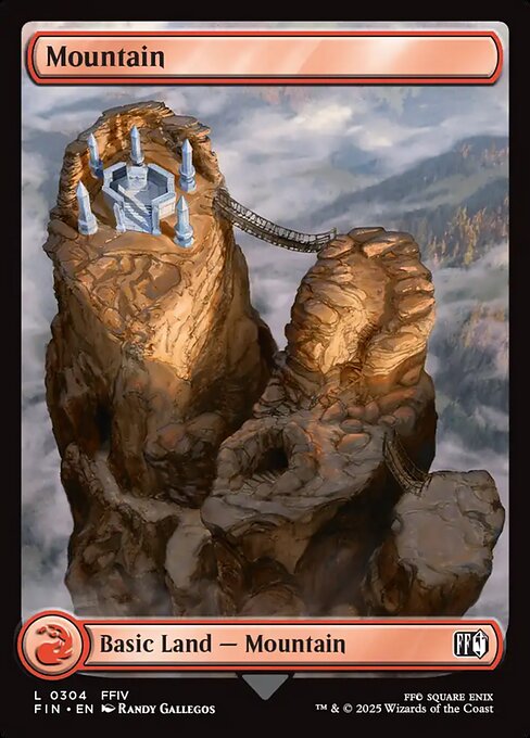Mountain (304) - Full Art Foil