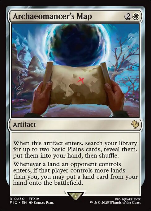 Archaeomancer's Map - Surge Foil
