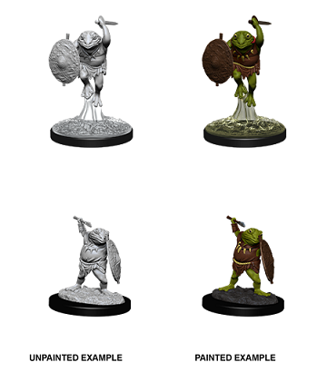 D&D Unpainted Minis - Bullywug