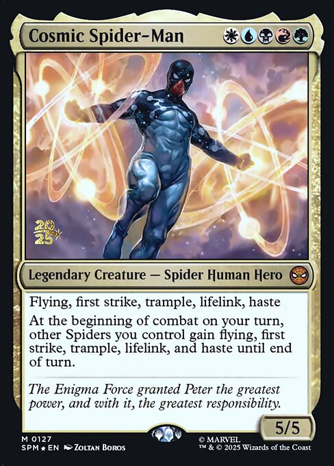 Cosmic Spider-Man - Foil - Prerelease Promo