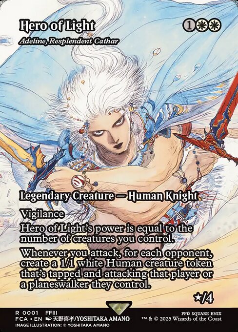 Adeline, Resplendent Cathar (Hero of Light) - Foil