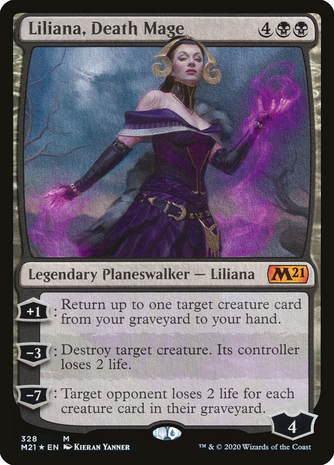 Liliana, Death Mage - Foil
