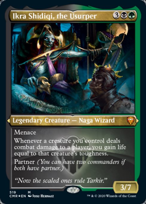 Ikra Shidiqi, the Usurper - Foil-Etched