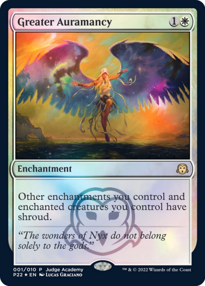 Greater Auramancy - Foil - Judge Promo